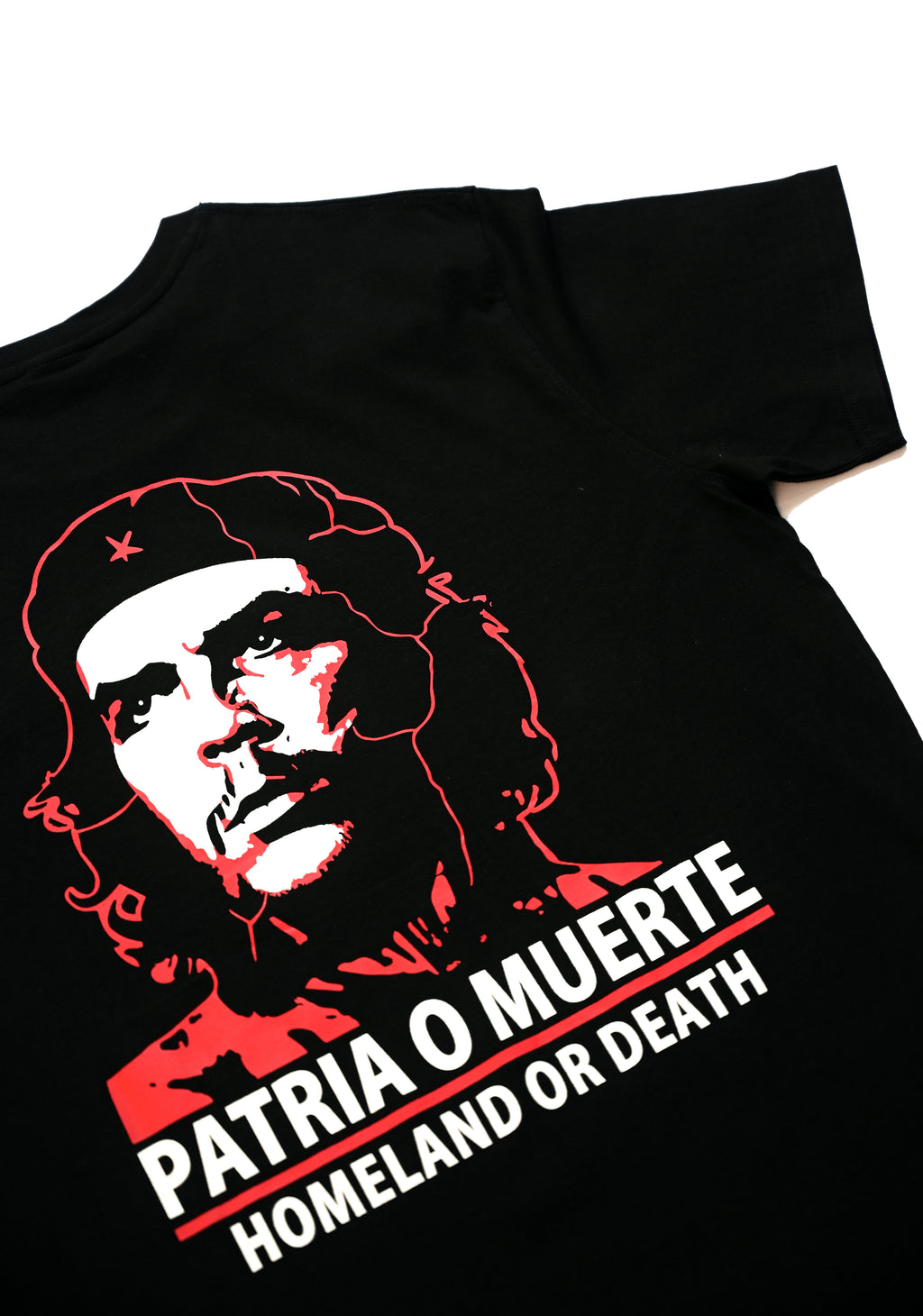 Black-T Shirt with Che Guevara screen print