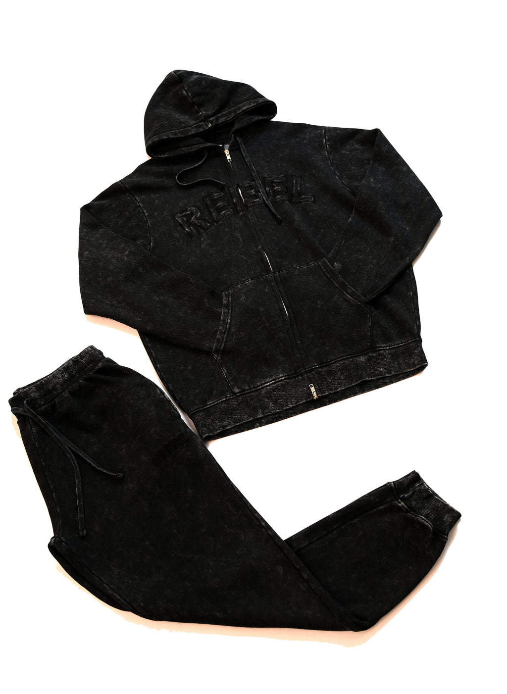 Stonewash Hoodie and Trouser Bundle