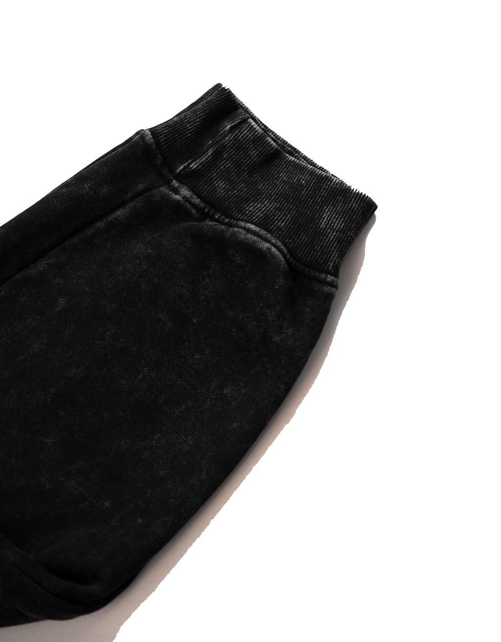 Black Stonewash Trouser