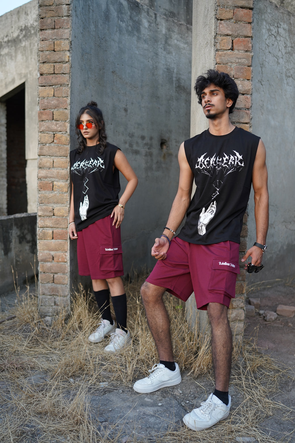 Berserk Oversized Graphic Tank Top – Black | 100% Cotton