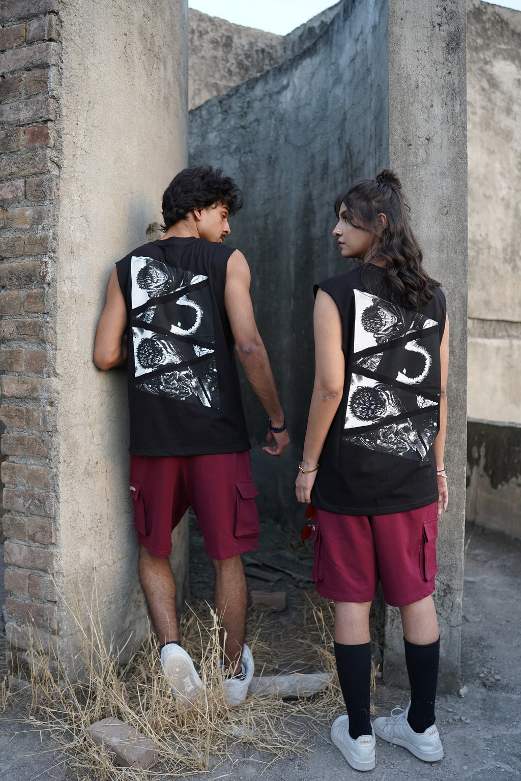 Berserk Oversized Graphic Tank Top – Black | 100% Cotton